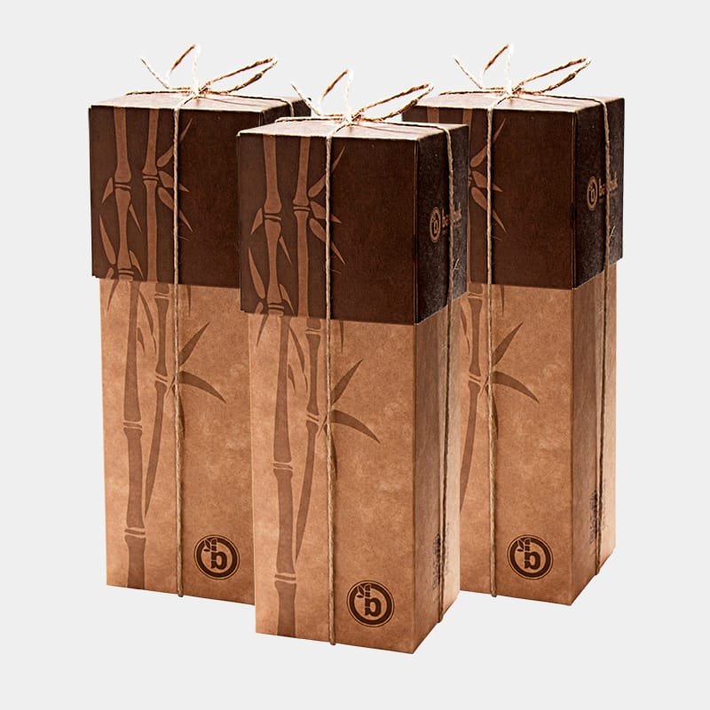 Conjunto sobremesa de bambu com 36 peças|faqueiro de bambu|faqueiro de bambu|faqueiro de bambu de sobremesa